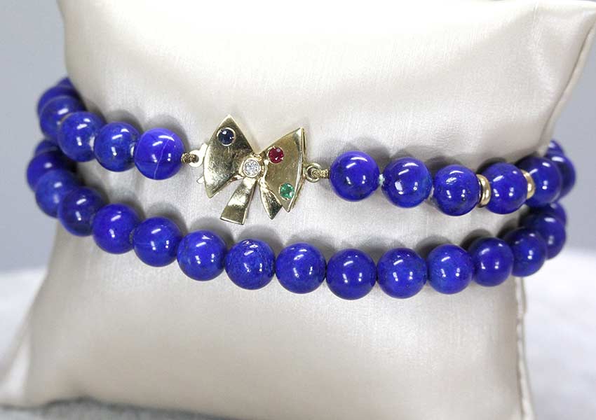 Edelsteinkette in der Fundgrube Osnabrück